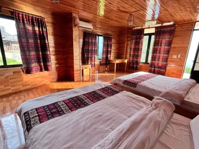独立卫浴家庭房 — Muong Hoa Hmong Homestay